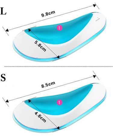 Flexible Silicone Arch Support Cushions for Kids - Adhesive Professional Foot Inserts - Buy Online on GoSupps.com