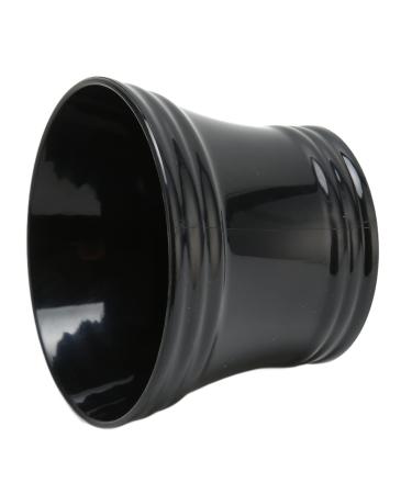 AMONIDA Shaving Soap Bowl Comfortable Handle Shaving Soap Bowl Flexible Plastic for Hair Salons