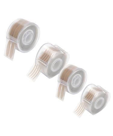 POPETPOP 4 Rolls Roll Double Eyelid Sticker Lifting Belt Double Sided Adhesive Tape Eye Lifter Strips Reel