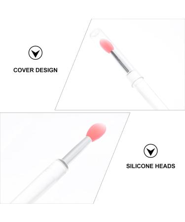 6pcs Silicone Lip Brush Set - Lipstick & Eyeshadow Applicator for Perfect Makeup - Buy Online on GoSupps.com