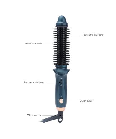 Shop Lazy Curler - Small & Portable Hair Iron with Two-Level Temperature Setting | Perfect for Travel - Buy Online on GoSupps.com