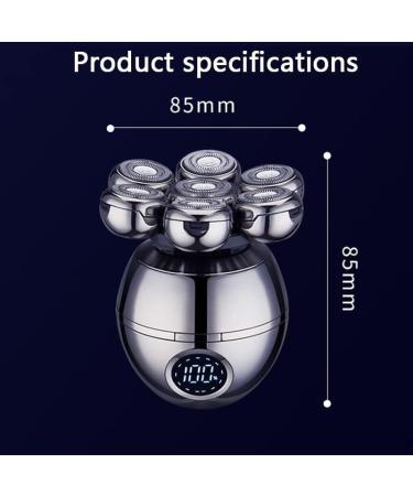 GeRRiT 7D Electric Razor for Men - Waterproof Multi-Function Shaver with LCD Display | Best Electric Razors for a Smooth Shave - Buy Online on GoSupps.com