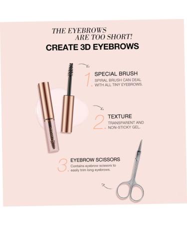 Healvian Eyebrow Gel Plastic Brow Wax Gel Brow Styling Gel Eyebrow Styling Liquid - Buy Online on GoSupps.com