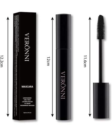 Blue Mascara 3D Mascara Fiber Lashes High-pigmented Fast Dry Waterproof & Smudgeproof Voluminous Mascara Eye Make up Lasting All Day 03 Blue - Buy Online on GoSupps.com
