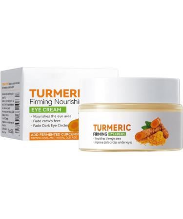 Turmeric Skincare Set Turmeric Anti Oxidation Face Serum Turmeric Dark Spot Corrector Serum for Reduces Fine Lines and Dark Spots. (Eye Cream)