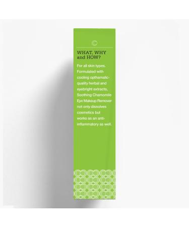 CONTROL CORRECTIVE Chamomile Eye Makeup Remover 1.7 Oz - Oil-Free Safe for Lash Extensions & False Lashes - Soothing Eyebright Extracts - Buy Online on GoSupps.com