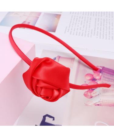 hgnxa Vintage Floral Headband Rose Headband Valentine Headband For Women Rose Flower Headband Wedding Headband Flower Crown - Buy Online on GoSupps.com