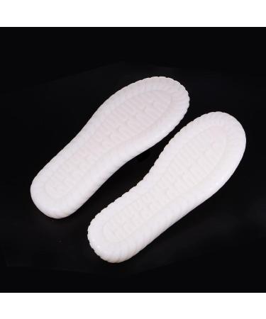 HARFINGTON Non-Slip Shoes Outer Soles Pad for DIY Slippers & Sandals - US Men's Size 10 - Plush Woven Protector - White - Buy Online on GoSupps.com