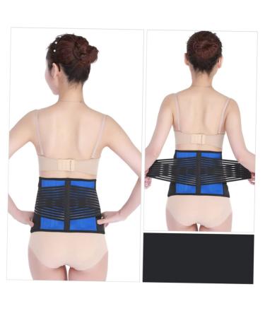 Buy Adjustable XXXL Black Waist Support Belt & Lumbar Brace - Sports & Cooking Support for Men - Buy Online on GoSupps.com