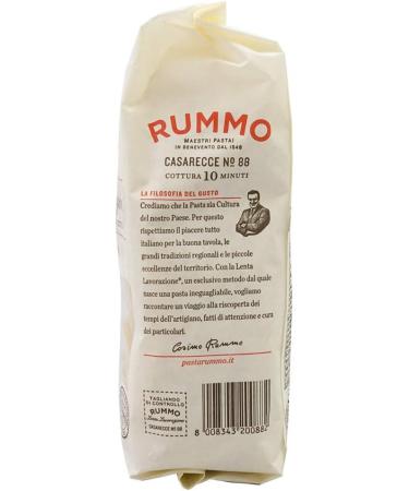Rummo Casarecce No. 88 Authentic Italian Pasta Made With Durum Semolina Wheat 500g (Pack of 1) - Buy Online on GoSupps.com