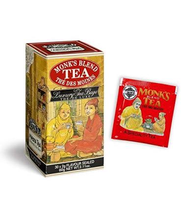 Mlesna 6 Packs T Monk's Blend - Vanilla and Melograno 30 Filters Tea Mlesna - The Ancient Monk's Blend
