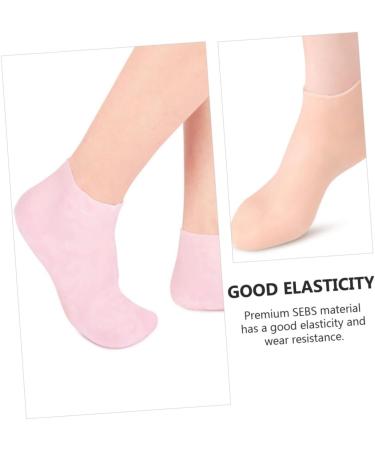 minkissy 6 Pairs Gel Socks High Heel Socks Moisturizing Foot Socks Socks Men Socks Lotion Socks Pink Socks Gel Care Socks Gel Boat Socks Women's Sebs Stocking High Elasticity - Buy Online on GoSupps.com