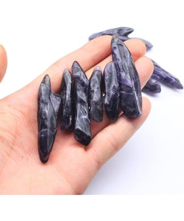 Natural Crystal Rough Natural Crystals and Stones 100g Natural Amethyst Crystal Long Teeth Gravel Rock Quartz Amethystine Raw Gemstone Specimen Decoration Stone for Decoration QINTINYIN - Buy Online on GoSupps.com