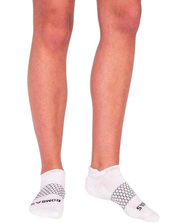 Bombas Women's Originals Ankle Socks - Grey/Blue, Size Medium - Buy Online on GoSupps.com