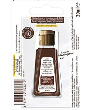 Vahine - Natural Vanilla Flavour 20 ml - Pack of 4 - Buy Online on GoSupps.com