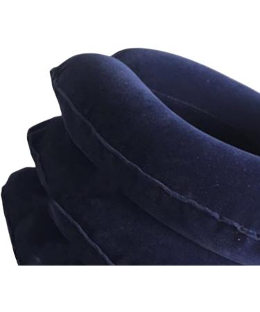 Worparsen Neck Tractor Improve Soreness Cervical Traction Inflatable Safe Convenient Elastic Royal Blue - Buy Online on GoSupps.com