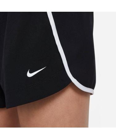 Nike Girl's Dry Sprinter Shorts - Small Black/White/White | Little Kids/Big Kids - Buy Online on GoSupps.com