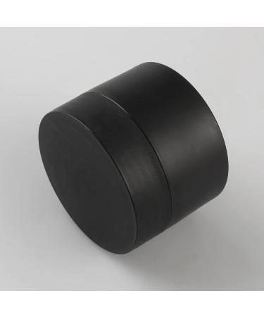 Tianzd 24pcs 50g Matte Black Cosmetic Containers with 6 Spoons - Durable Plastic Cream Jars for Doses & Gels - International Shipping Available - Buy Online on GoSupps.com