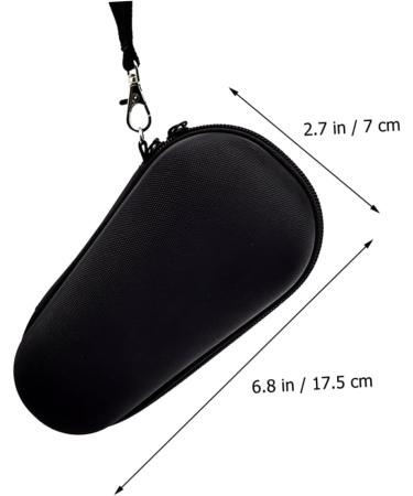 POPETPOP 3pcs Storage Bag Electric Trimmer Carrying Case Shaver case Hard Shell case Men Grooming Trimmer Barber Clipper Holder Shaver Bag Travel Portable Oxford Cloth HDD Enclosure Blackx3pcs 17.5X7X7CMx3pcs - Buy Online on GoSupps.com