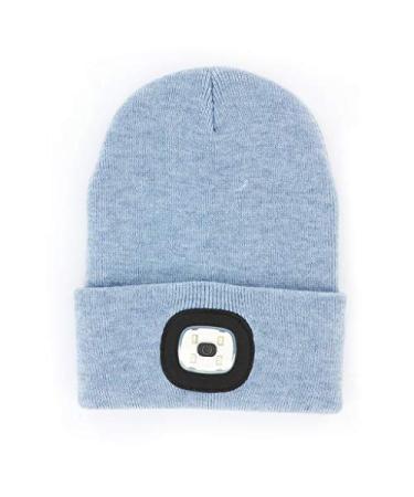 Night Scout Rechargeable LED Beanie One Size Blue