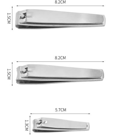 HCHGJKN Nail Clippers Professional Nail Clippers Steel Nail Cutter Repair Finger Toe Tools Finger Toe Scissors(L) - Buy Online on GoSupps.com