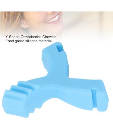 Lizealucky Y-Form Orthodontic Chewies | Aligner Bite Ring Accessories | Blue Chewies for Face Depression Prevention - Buy Online on GoSupps.com