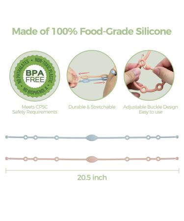Myvikcar Remote & Robot Teethers + 2 Silicone Toy Safety Straps - Buy Online on GoSupps.com