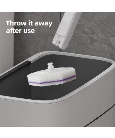 Toilet Cleaning Wand Refills Bulk Disposable Toilet Bowl Cleaner Brush Heads Replacement for Bathroom Sinks Bathtubs Cleaning/227 - Buy Online on GoSupps.com