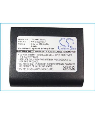 Buy 3.6V 1500mAh WX-C2020BAT PA04940398 Battery Replacement for Ultraplex II WX-CT2020 - International Shipping Available - Buy Online on GoSupps.com