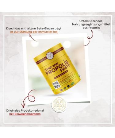 Buy 100% Natural Propolis Paste - Strengthen Immunity Enhance Complexion & Promote Wound Healing | With Royal Jelly Ginseng & Beta-Glucan - Buy Online on GoSupps.com