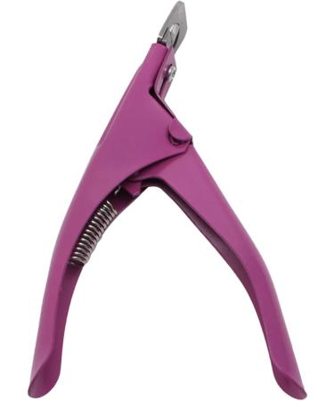 Nail Clipper for Thick Nails 1pc Stainless Steel Manicure Cutter Clipper Tool Acrylic UV False Fake Nails Tips Manicure Trimmer Scissor Tools (Color : Pink) - Buy Online on GoSupps.com