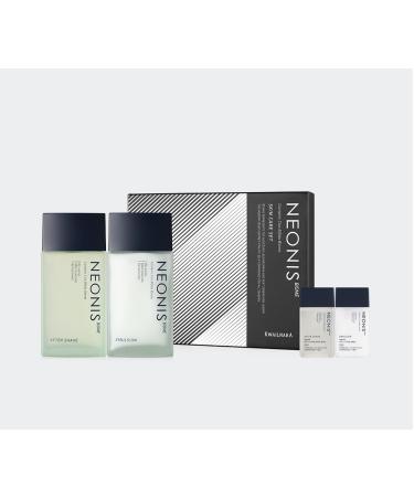 WELCOS Kwailnara NEONIS Aftershave & Emulsion Set | 5.07 Fl oz + Travel Sizes | Korean Men's Skincare Gift Set - Shipping Internationally - Buy Online on GoSupps.com