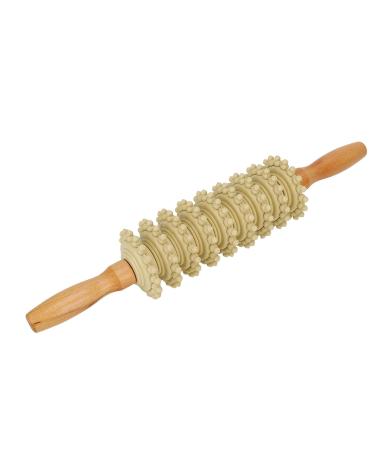 Anggrek Meridian Wooden Massage Roller Stick - Relieve Tiredness & Reduce Muscle Fat - Ideal for Deep Tissue Massage | International Shipping - Buy Online on GoSupps.com