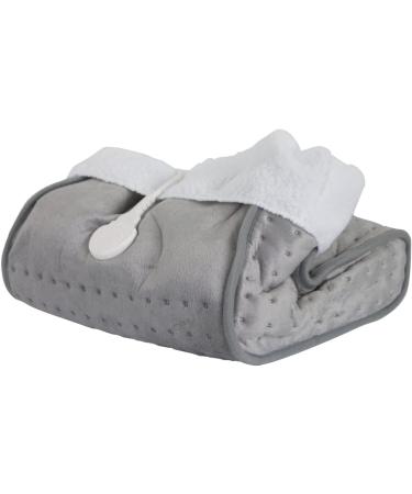 Buy Mobiclinic Electrical Foot Warmer | Wool & Fleece | Low Energy | Auto Shut-Off | 3 Temperature Levels | Easy to Wash | 30x30x24 cm | European Quality - Buy Online on GoSupps.com