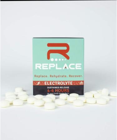 Buy Replace Sustained Release Electrolytes - Zero Sugar Vegan Non-GMO - 10 Packets for Hydration & Muscle Recovery - International Shipping - Buy Online on GoSupps.com
