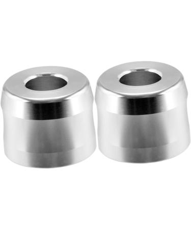 FRCOLOR 6 STK Metal Shaver Holder - Safety Razor Rack for Men - Travel Aluminum Shaving Storage - 4.3x4.3cm - 3 Silver Holders - Buy Online on GoSupps.com