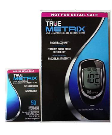 TRUE METRIX Meter Only plus 50 METRIX Test Strips