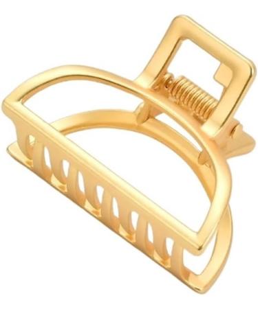 Hair Clips Clip Simple Alloy Small Grab Clip Bath Clip Hair Claw Hair Accessories(Color:H120 bright silver) - Buy Online on GoSupps.com