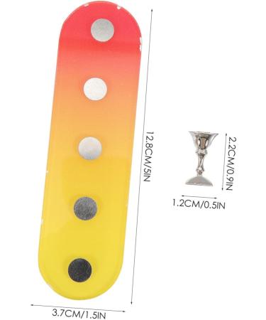 FRCOLOR 3 Sets Nail Practice Holder Decorative Nail Stand Nail Holder for Nail Art Nail Presentation for Practice Beauty Nail Stand Nail Stand Training Plastic Nail Press Magnetic - Buy Online on GoSupps.com