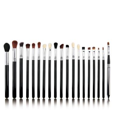 MADALIAN 19 Eye Shadow Brushes Set Complete Highlighting Brush Eye Makeup Brush Concealer 1 D