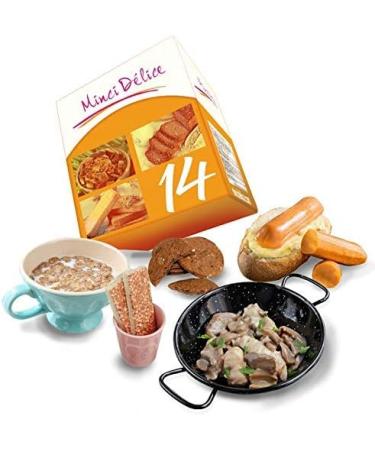 14-day high-protein diet with ready-to-eat products - Weight loss up to 5 kilos - 33 products 1 shaker 1 slimming guide with detailed program