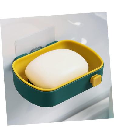 Ciieeo 5pcs Suction Cup Soap Dish Sink Sponge Holder Soapdish Suction Cup Holder Soapbox Wall- Mounted Soap Dish Wall Double- Layer Soap Dish Shower Soap Holder No Punching Plastic Shelf - Buy Online on GoSupps.com