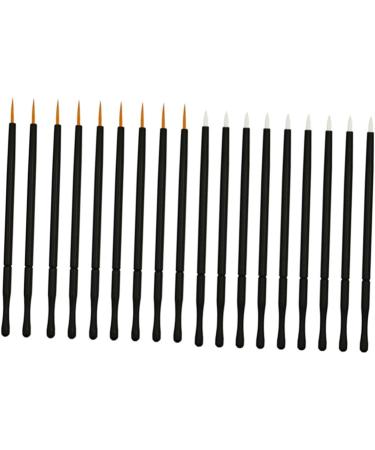 Ipetboom 100pcs Disposable Brush Mixed Tool and Cosmetic White Wands Liner Makeup Applicator Tools 10*0.5cm As Shown - Buy Online on GoSupps.com