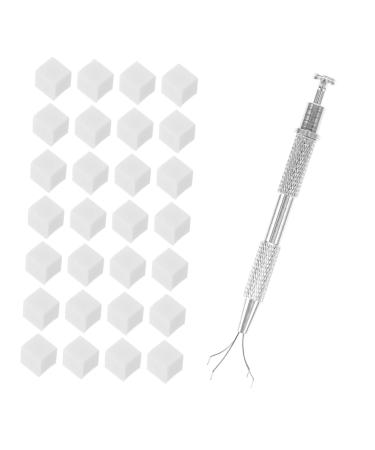 FRCOLOR 1 Set Nail Art Scratch Pen Set Nail Art Tools Manicure Tools Nail Art Pick up Tool Manicure Nail Art Tool Sponge