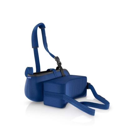 Professional Shoulder Abduction Sling | Medical Arm Immobilizer for Injury Support | Right & Left Arm - Blue Large - Buy Online on GoSupps.com