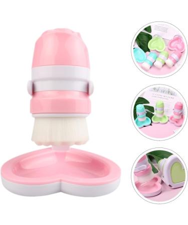 POPETPOP 1PC face Brush Silicone scrubbers face for Women face Scrubber for Women Cleansing Facial Brush face Silicone Scrubber Facial Brush Manual Miss Fiber Wool loofah Simple 11x8cm Pink - Buy Online on GoSupps.com