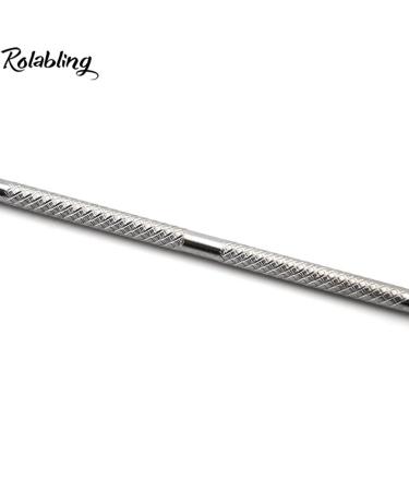 Rolabling 7.2 Pro Stainless Steel Makeup Spatula Double Sided Cosmetic Stirring Rod Nail Art Manicure Tool - Size 2 - Buy Online on GoSupps.com