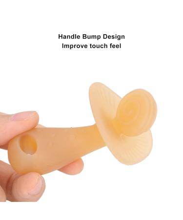 Nano Silver Newborn Teething Toy Pacifier Stick for 6-12 Months | Easy Grip Textured Handle | Boilable Candy Shape - Buy Online on GoSupps.com