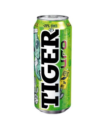 Italian Gourmet ER Ufo Cactus Tiger Energy Drink 24 x carbonated energy drink with fig flavor caffeine and vitamins disposable can 500 ml
