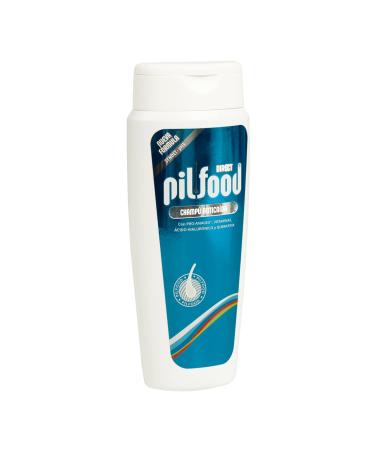 Anti Hair Loss Shampoo with Pro-Anagex Hyaluronic Acid and Betaine Pilfood Direct Vegetable Shampoo 200 ml SYNDET and pH5 Formula for Intense Hair Loss No Parabens Sulphates and Silicones